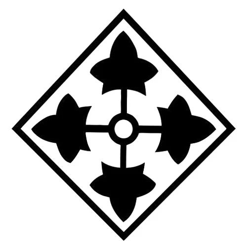 Win Stickers & Decals 4th Id Infantry Division Fort Carsc - Sticker Graphic - Auto, Wall, Laptop, Cell, Truck Sticker for Windows, Cars, Trucks