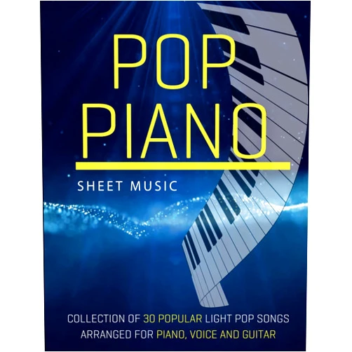 By Danelle J Cox (Author) Pop Piano Sheet Music: Collection of 30 popular light pop songs arranged for Piano, Voice and Guitar.