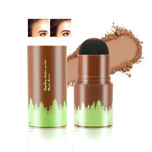 Boobeen Hairline Powder Stick, Hair Color Shadow Powder, Root Touch Up for Thinning, Greys Hair, Instantly Cover Up, Multi Contour Concealer Powder