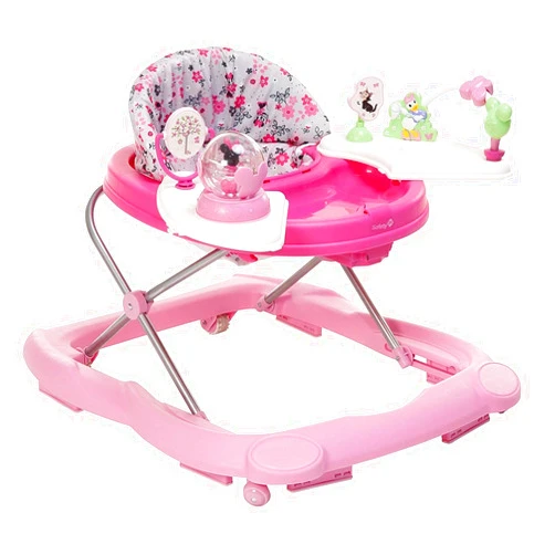 Disney Baby Minnie Mouse Music and Lights Baby Walker with Activity Tray (Garden Delight)