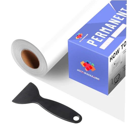 JANDJPACKAGING White Permanent Vinyl - 12
