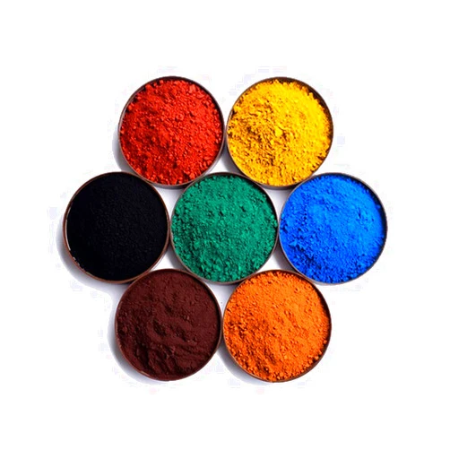 USIGONG Iron Oxide Powder 7 Pack , Cosmetic Grade Pigment, Black Iron Oxide, Yellow Iron Oxide, red Iron Oxide, Blue Iron Oxide, Green Iron Oxide, Orange Iron Oxide and Brown Iron Oxide, 50 g of Each Color