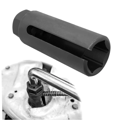 Stymart Oxygen Sensor Socket, 3/8-Inch Drive x 7/8” (22mm) O2 Sensor Socket with Side Wire Cutout, Preventing Damage to Wires, Fit All Vehicle O2 Removal and Installation