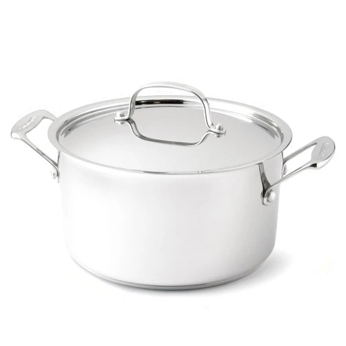 Cuisinart 744-24 Chef's Classic Stainless Stockpot with Cover, 6-Quart,Silver