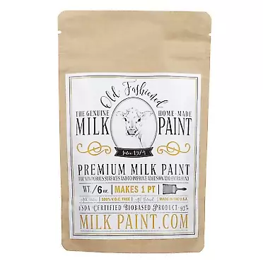 Old Fashioned Milk Paint Color: Snow White, Pint – Packaged as Powder