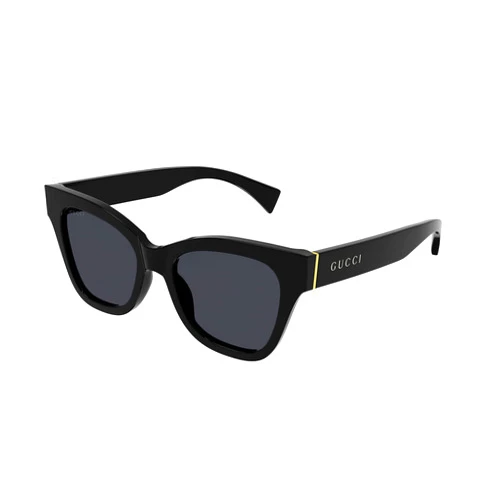 Gucci Women's Essential Sunglasses, Black Black Grey, One Size