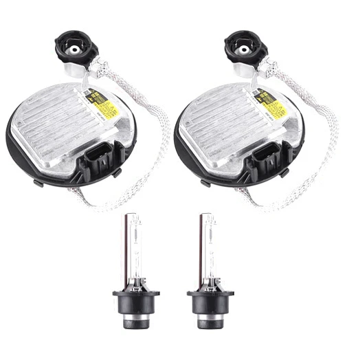 Moseiny 2PCS Xenon Ballast & DS4 Bulb Kit, 8110775020 Xenon HID Headlight Ballast Compatible for New Lexus GS LX RX 350 450h 570 2012-2015 Xenon Headlight Ballast Control Unit Module 85967-22080