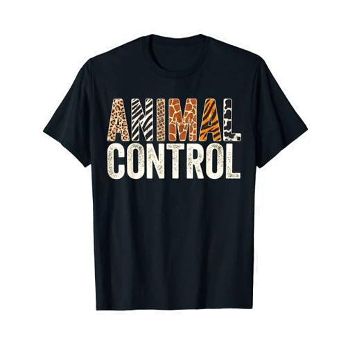 Halloween Costume Animal Control Matching Zoo Animal Control Funny Halloween Costume Zoo Party Matching T-Shirt