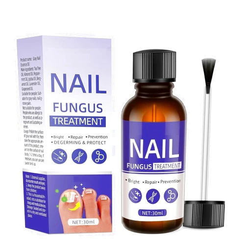 Mrkayll 1Pcs 30Ml Toenail Fungus Treatment,Toenail Fungus Treatment Extra Strength,Nail Fungus Treatment Extra Strength for Athletes Foot, Thick, Broken, Discolored & Damaged Nail - Safely and Gently.
