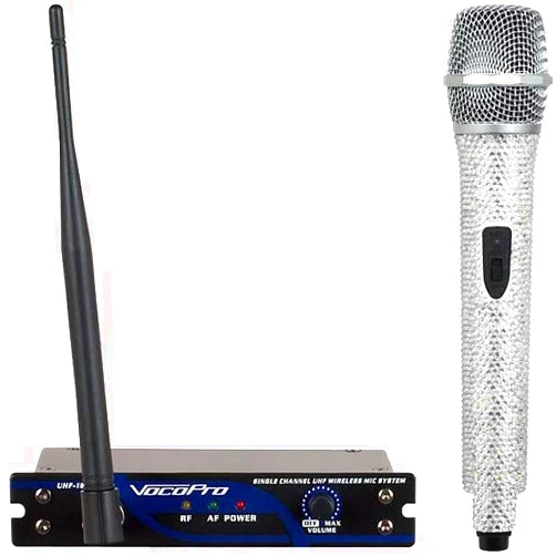 VocoPro PA System (UHF-18-DIAMOND-9M-CRYSTAL)