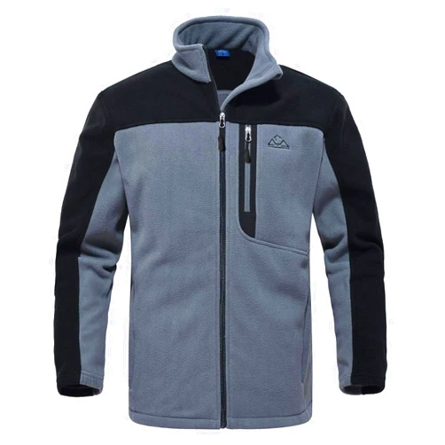 Rdruko Men's Fleece Jackets Full Zip Lightweight Outdoor Hiking Jackets Winter Coats