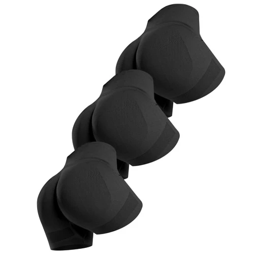 ATHVOTAR 3 Piece Workout Shorts Women Seamless Scrunch Butt Lifting High Waisted Gym Booty Shorts
