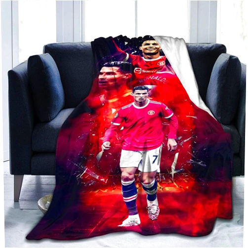 Generic Blanket Flannel Fleece Throw Blankets Super Lightweight Soft Cozy Warm Plush Bedding for Sofa Living Room Bedroom All Seasons (red, 60 * 50)