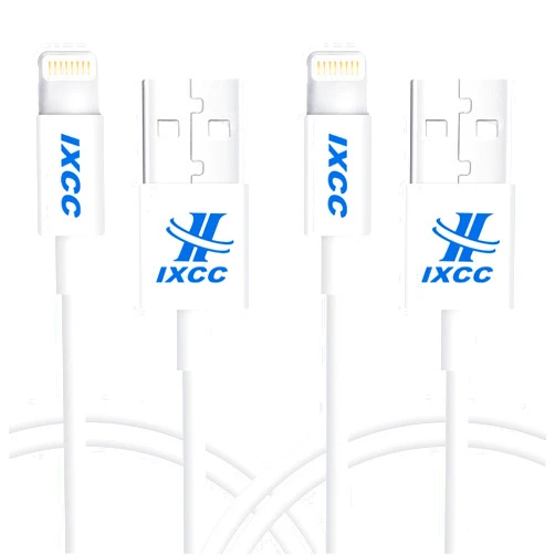 IXCC [2Pack] iPhone Charger Cable Charge Cable 3Feet, MFi Lightning for iPhone X, 8, 8 Plus, 7, 7 Plus, 6s, 6s Plus, 6, 6 Plus, SE 5s 5c 5, iPad Air 2 Pro, iPad Mini 2 3 4, iPad 4th Gen
