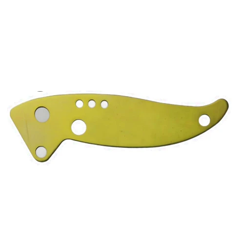 Circle B Tackle Blade Bait Lure Blanks ZB-S in 25 Pack, Nickle or Brass Forms for Vibrating Blade and Shad Blade Lure Forms Bait Size 3/8, 1/4oz Made to fit The Do It Molds
