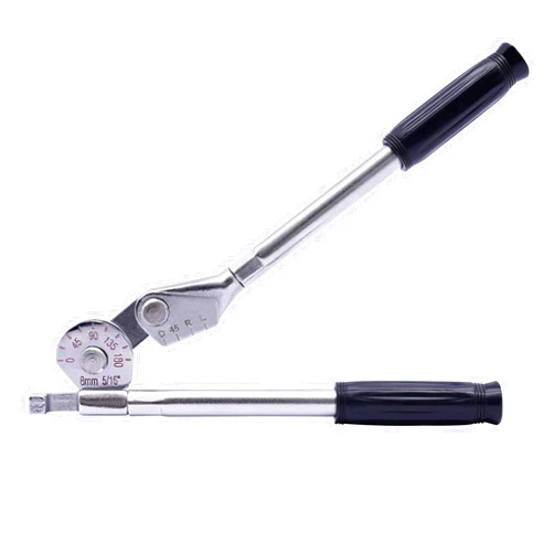 ZAWAYINE 3/4'' Manual Tube Pipe Bender 180° Plumbing Tools, For Steel Copper&Aluminum Plumbing Refrigeration Copper Aluminum Pipe