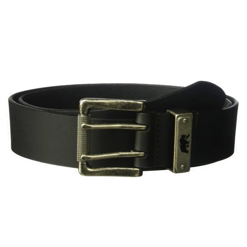 Berne Men's Leather Withlined Stitched Edging Belt
