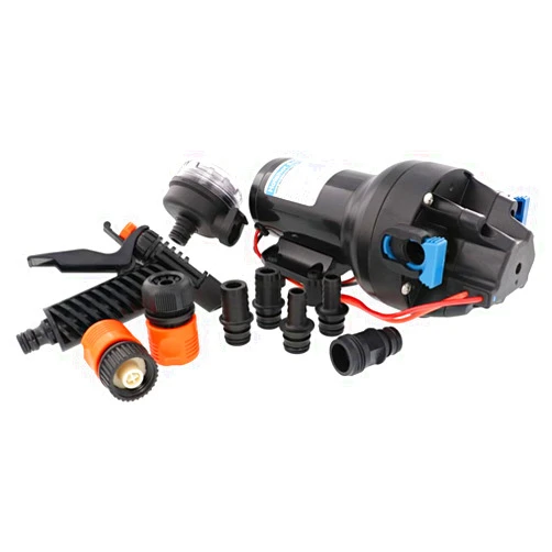 Jabsco P501J-119N-3A HotShot HD5 Marine Washdown Pump - 12V, 5 GPM, 70 PSI Shut-Off