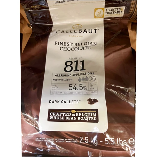 Callebaut Barry Callebaut - Dark Chocolate Callets 5.5 lbs