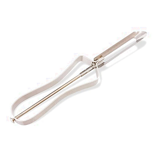 WERPOWER “Old-School” Professional Vegetable, Potato, Carrot Peeler – Stainless Steel body and blade
