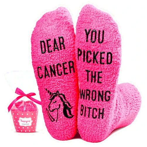 HAPPYPOP Get Well Soon Gifts for Women After Surgery - Breast Cancer Gifts, Gifts For Someone with Depression，Diabetic Socks