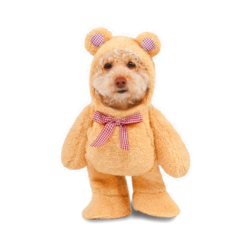 Rubies Walking Teddy Bear Pet Costume, Large for Themed Parties and Halloween
