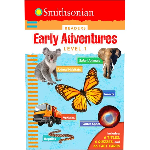 Brenda Scott-Royce,Ruth Strother,Emily Rose Oachs,Kaitlyn DiPerna Smithsonian Readers: Early Adventures Level 1