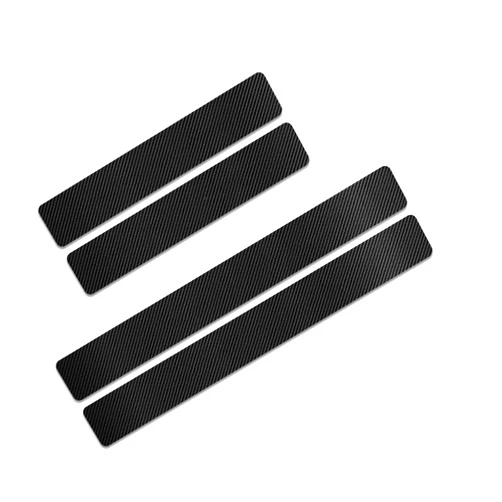 WANGXI Car Door Sill Stickers,for Renault Clio Espace Kangoo Kwid Latitude,Car Door Entry Guards Protector Trim