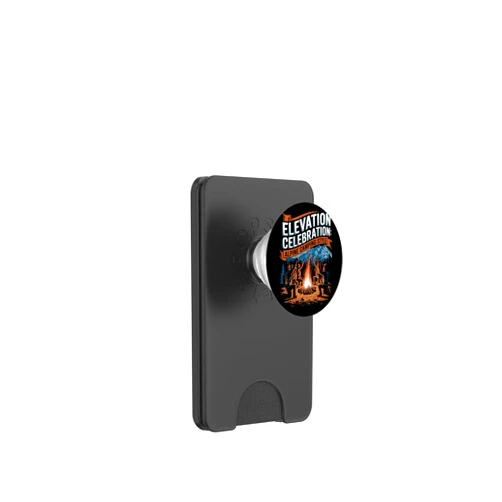 Alpine Camping Extreme Outdoor Adventures Elevation Celebration Alpine Camping Style Alpine Camping PopSockets PopWallet for MagSafe