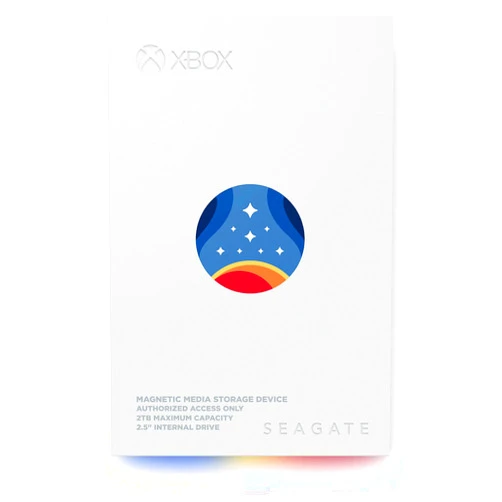 Seagate STMJ2000400 Starfield Special Edition Game Drive 2TB External Hard Drive HDD - USB 3.2 Gen 1, Custom RGB LED, 3 Year Rescue Services by Seagate