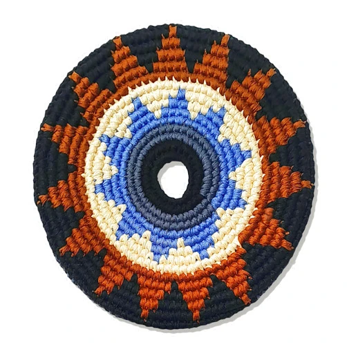 Buena Onda Games Buena Onda Indoor Flying Disc - 7'' Flexible Sport Disc for Indoor and Outdoor Play - Amazing Handmade Quality from Guatamala - Pocket Discs are Played in Over 20 Family Fun Games