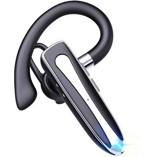Mosyxe Bluetooth Earpiece 6.1, Wireless Headset with Microphone 24 Hrs Talk Time Noise-Canceling Driving Headset for Trucker Hand-Free Headphones, Single-Ear Earphone for Business/Driving/Leisure/Work