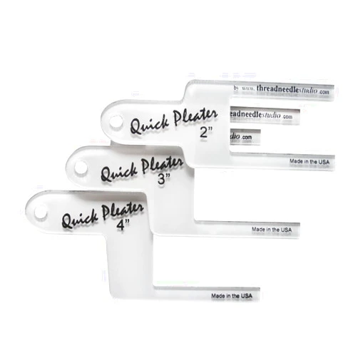 Home Sewing Depot Quick Pleater - Large Set of 3 - Includes 2