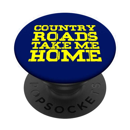 WV PS 304 Country Roads West Virginia Take Me Home PopSockets PopGrip: Swappable Grip for Phones & Tablets