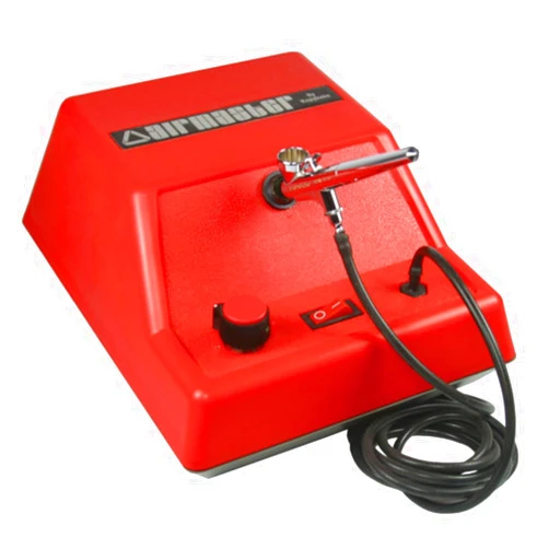 Kopykake Airmaster: Professional Grade Compressor with Precision Airbrush for Cake Decorating and Art