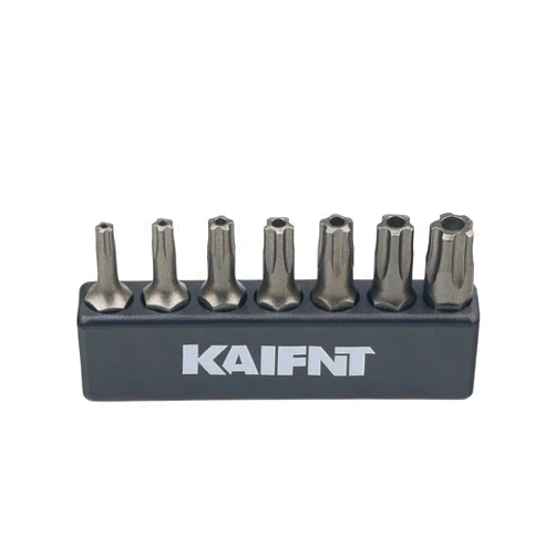 KAIFNT K001 Torx Plus 5-Point Tamper-Proof Security Bit Set, 7-Piece