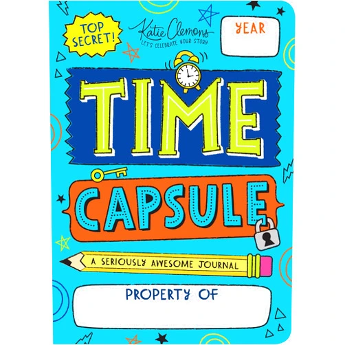 Katie Clemons Time Capsule: A Guided Journal for Kids and Teens to Capture This Moment in Time (Gifts for Writers, Writing Prompts for Kids and Teens)