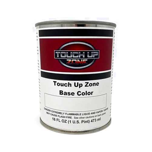 Touch Up Zone Base Color Pint - Compatible with Chevrolet/GMC Cyber Gray/Medium Dark Gray Code 57U/GBV/WA618U