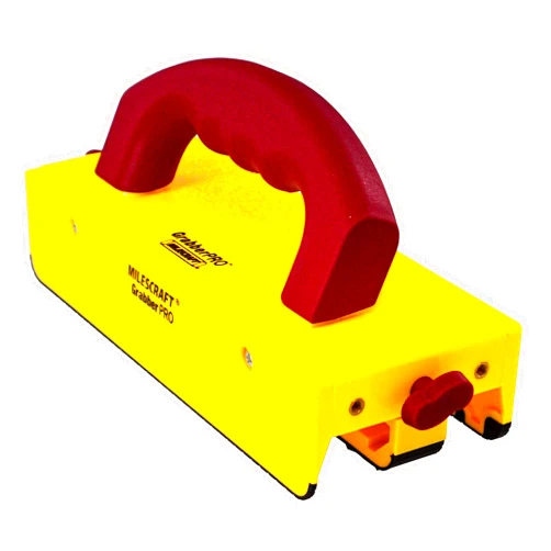 Milescraft 3407 GrabberPRO LITE – Base Model. Push Block for Table Saws, Router Tables, and More. Single Adjustable Leg Repositions for Best Setup. NO ACCESSORIES. Assembly Required.