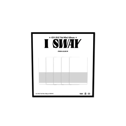C.U.B.E. Ent (G) I-DLE I SWAY 7th Mini Album POCA Ver (POCA MINNIE Ver)
