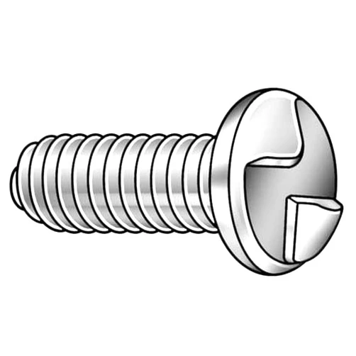 Tamper-Pruf Screw 141190, Mach Screw, Round, 10-32x1/2 L, PK100