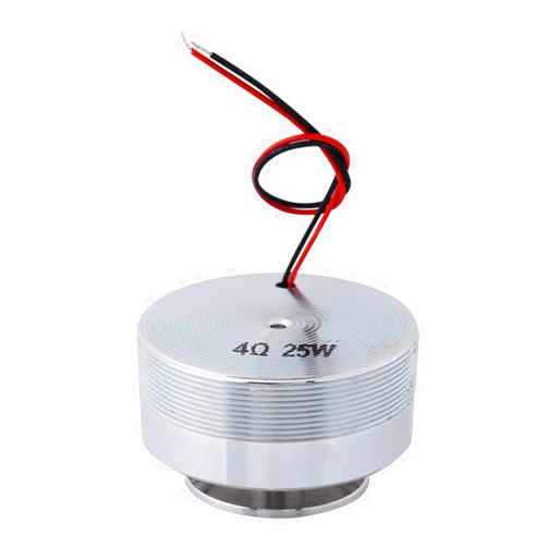 Kelepu Resonance Vibration Speaker Strong Bass Louderspeaker for Sound Playback Vibration Strong Bass Louderspeaker for Equipment Sound Playback and Sound Expand (4Ω 25W)