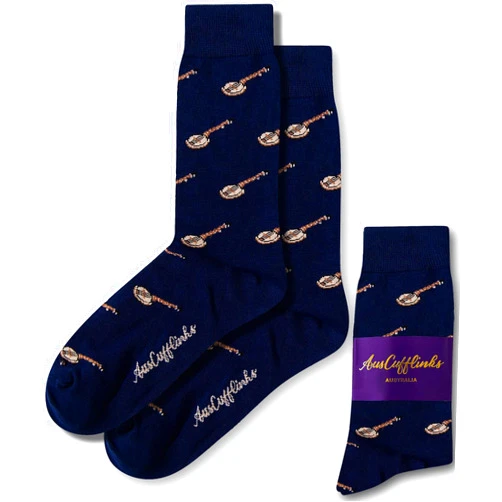 AUSCUFFLINKS Socks For Him | Fun Socks Gift for Her | Happy Gift Socks Quirky Novelty Present for Dad | Socks for Mum