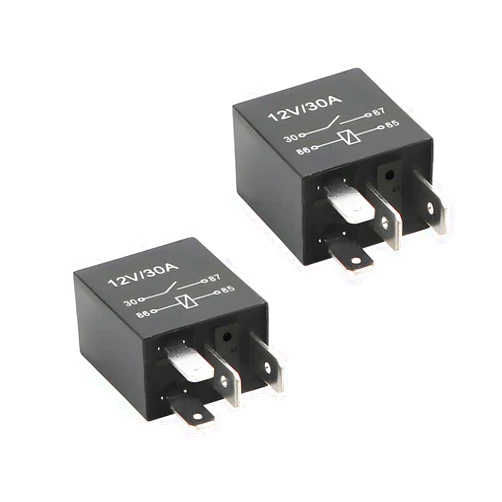 BLAU GRUN 4 Pin 12V 30A Multi-Purpose Automotive Relay - Heavy Duty Standard Relay for Car Motor, Universal Replacement Accessory