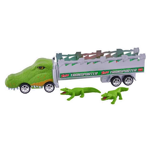 Wild Republic Transporters, Crocodile Truck, Kids Gifts, Crocodile Toy, Xtreme Transport