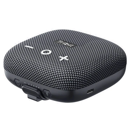 Tribit Stormbox Micro 2 Wireless Portable Speaker: 10W Loud Deep Bass Sound, IP67 Waterproof Bike Speaker with Bluetooth 5.3, 12Hrs Playtime Long Battery Powerbank for Camping Travel Hiking
