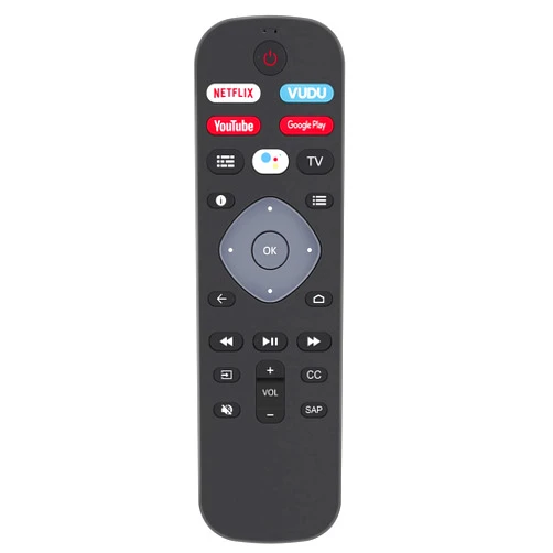 ALLIMITY New URMT26RST004 Voice Remote Control Replacement for Philips 5704 Series 5604 Series 5766 Series 5806 Series 5000 Series Android Smart TV with Preset App Keys- Netflix Vudu YouTube Google-Play