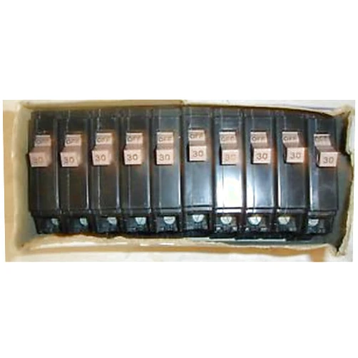 Cutler-Hammer Box of 10 Cutler Hammer CH130 1 Pole Circuit Breaker 30 amp