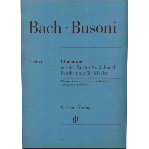 Multilingual Edition by Johann Sebastian Bach (Author), Ferruccio Busoni (Author), Norbert Müllemann (Author) & 0 more Chaconne From Partita No. 2 D Minor (J S Bach) Arranged For Piano Solo (Multilingual Edition)