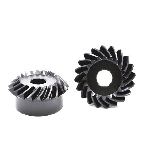 VORNEL Pinion Spiral 2pcs 1:1 Spiral Bevel Gear 1 Module 20T 30T Helical Bevel Gear 6mm 8mm 10mm 12mm Hole Diameter Carbon Steel DIY Gears Miter Worm (Color : 20 Teeth, Size : 6mm bore)
